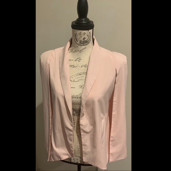 Pink blazer cape - Picture 6 of 13